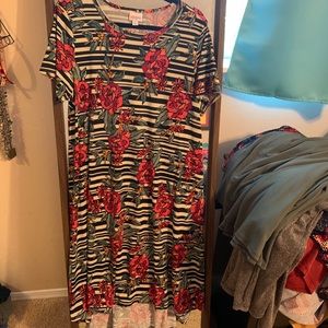 Floral and striped Carly